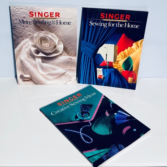 Vintage SINGER Magazines Set Of 3
